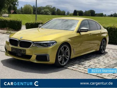 Gebraucht BMW M550 Sport Line 462 PS (339 kW) 2017 Gelb (metallic) Limousine