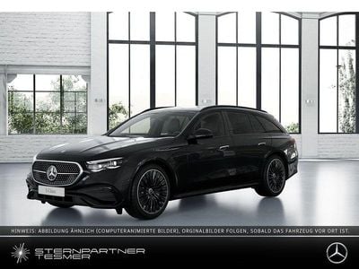 Schwarz Gebraucht 2024 Mercedes E450 AMG Limousine | 72.811 € (Fairer Preis)