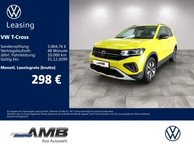 Usado VW T-Cross Goal 95 CV (69 kW) 2025 Amarillo SUV