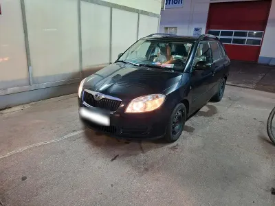 Gebraucht Skoda Fabia 86 PS (63 kW) 2008 Schwarz Kombi
