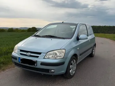 Gebraucht Hyundai Getz 63 PS (46 kW) 2004 Blau Kleinwagen
