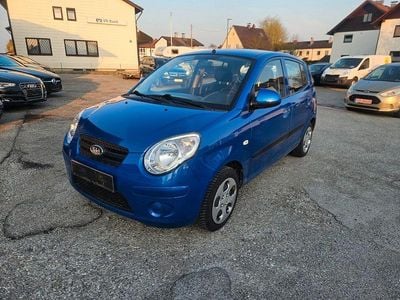 Gebraucht Kia Picanto Start 65 PS (47 kW) 2009 Blau Kleinwagen