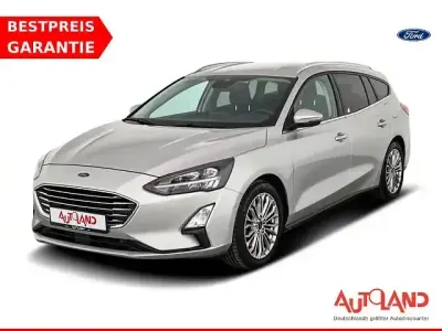 Gebraucht Ford Focus 125 PS (91 kW) 2019 Moondust silber metallic Kombi