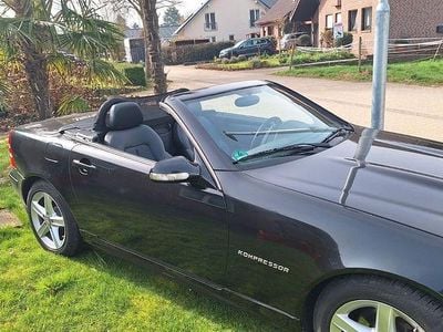 Gebraucht Mercedes SLK200 163 PS (119 kW) 2002 Schwarz Cabrio