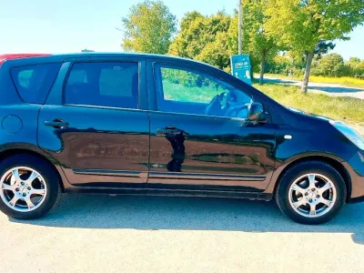 Gebraucht Nissan Note 88 PS (64 kW) 2007 Schwarz Kleinwagen