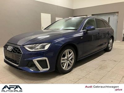 Gebraucht Audi A4 S-Line 204 PS (150 kW) 2023 Blau Kombi