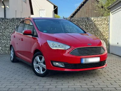 Brugt Ford C-MAX Titanium 120 HK (88 kW) 2016 Rød MPV