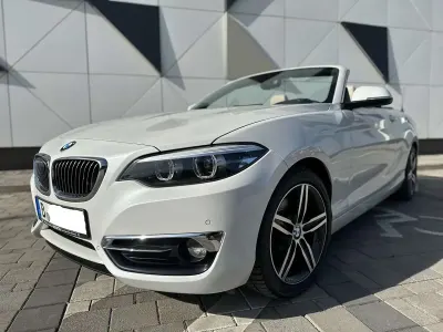 Używany BMW 220 Luxury Line 184 KM (135 kW) 2017 Biały Kabriolet