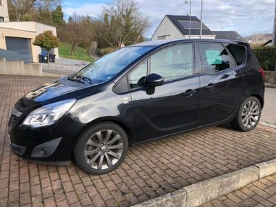 Gebraucht Opel Meriva 120 PS (88 kW) 2012 Schwarz Van / Kleinbus