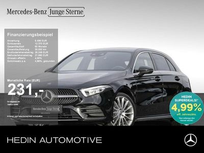 Schwarz Gebraucht 2022 Mercedes A250 AMG Limousine | 25.990 € (Guter Preis)