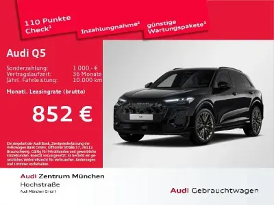 Neu Audi Q5 Sport 299 PS (219 kW) 2026 Schwarz SUV