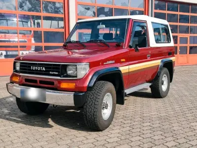 Gebraucht Toyota Land Cruiser 90 PS (66 kW) 1994 Rot SUV