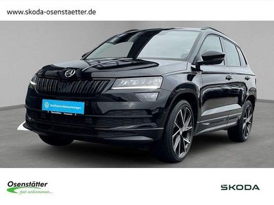 Usata Skoda Karoq SportLine 190 CV (139 kW) 2021 Nero SUV