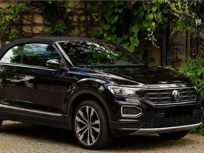 Gebraucht VW T-Roc Cabriolet Style 150 PS (110 kW) 2021 Schwarz Cabrio