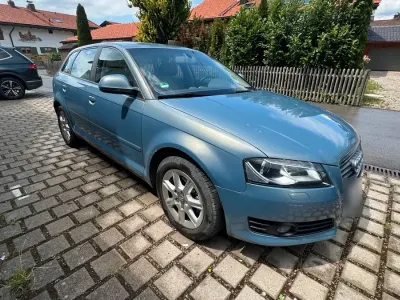 Gebraucht Audi A3 125 PS (91 kW) 2009 Blau Kleinwagen