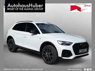 Gebraucht Audi Q5 S-Line 204 PS (150 kW) 2024 Gletscherweiß metallic SUV