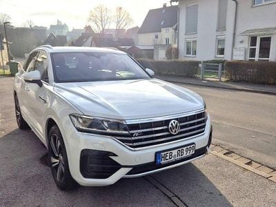 Gebraucht VW Touareg R-line 286 PS (210 kW) 2020 Weiß SUV