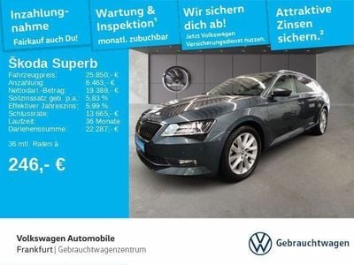 Gebraucht Skoda Superb Style 190 PS (139 kW) 2019 Quarzgrau metallic Kombi