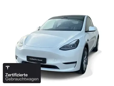 Begagnad Tesla Model Y Long Range AWD 258 kW (351 HK) 2022 Vit SUV