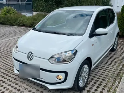 Gebraucht VW up! CLUB 60 PS (44 kW) 2015 Weiß Kleinwagen