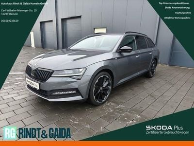 Gebraucht Skoda Superb SportLine 200 PS (147 kW) 2022 Grau Kombi