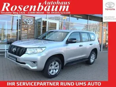Gebraucht Toyota Land Cruiser Basis 204 PS (150 kW) 2022 Silber SUV