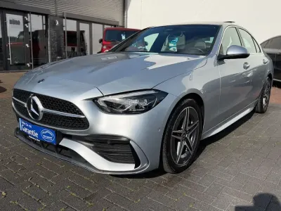 Gebraucht Mercedes C200 AMG 204 PS (150 kW) 2023 Hightechsilber metallic Limousine