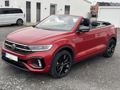 Rot Gebraucht 2022 VW T-Roc Cabriolet R-line Cabrio | 31.750 € (Etwas zu teuer)