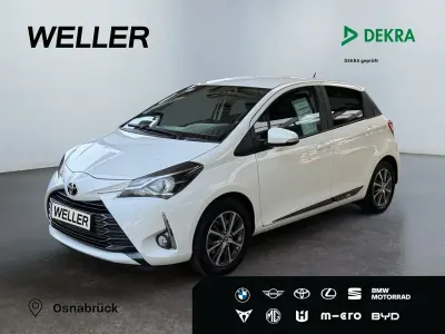Gebraucht Toyota Yaris Club 111 PS (81 kW) 2019 Weiss Kleinwagen