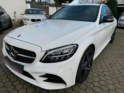 Usata Mercedes C180 AMG line 156 CV (114 kW) 2019 Bianco Berlina