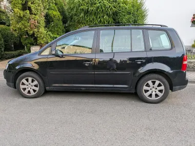 Gebraucht VW Touran Goal 105 PS (77 kW) 2006 Schwarz Van / Kleinbus
