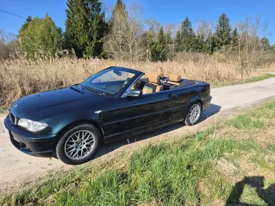 Gebraucht BMW 325 Cabriolet Sport Line 192 PS (141 kW) 2006 Grün Cabrio