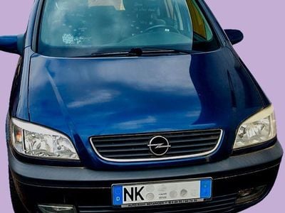Gebraucht Opel Zafira Elegance 116 PS (85 kW) 1999 Blau Van / Kleinbus