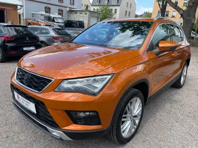 Używany Seat Ateca XCELLENCE 150 KM (110 kW) 2017 Pomarańczowy SUV