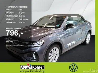 Brugt VW T-Roc R-line 150 HK (110 kW) 2025 Grå SUV