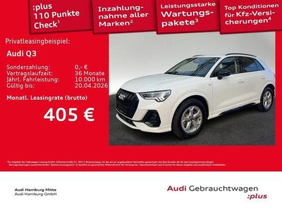 Gebraucht Audi Q3 S-Line 150 PS (110 kW) 2025 Gletscherweiß metallic SUV