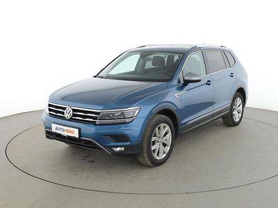 Gebraucht VW Tiguan Allspace Highline 200 PS (147 kW) 2021 Blau SUV