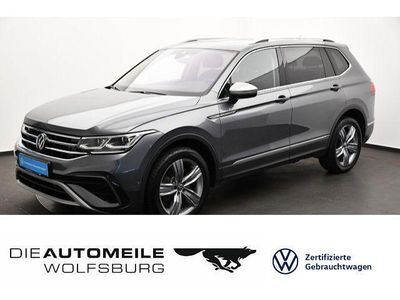Platinum grey metallic (metallic) Gebraucht 2022 VW Tiguan Allspace Elegance SUV | 35.690 € (Etwas zu teuer)
