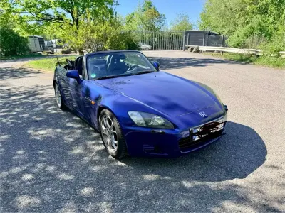 Usata Honda S 2000 S 241 CV (177 kW) 2000 Blu Cabrio