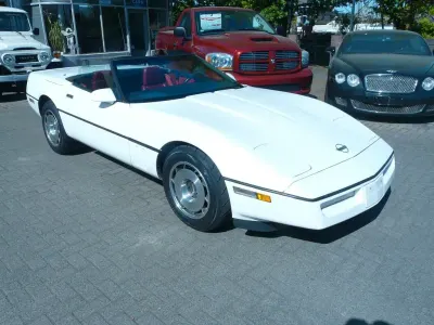 Gebraucht Corvette C4 250 PS (183 kW) 1991 Weiß Cabrio