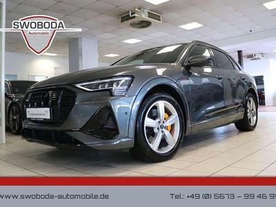 Usata Audi e-tron S-Line 300 kW (408 CV) 2021 Grigio SUV