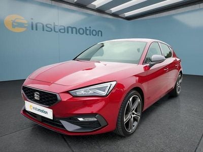 Usata Seat Leon FR 150 CV (110 kW) 2022 Rosso Utilitaria