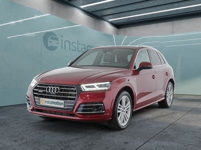 gebraucht Audi Q5 55 TFSI e qu S tronic Line Matrix,HUD,Leder