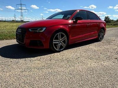 Rot Gebraucht 2018 Audi A3 S-Line Limousine | 25.500 € (Etwas zu teuer)