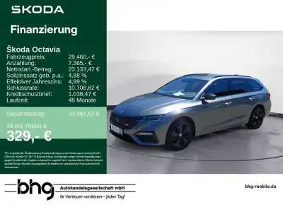 Gebraucht Skoda Octavia RS 200 PS (147 kW) 2023 Grau Kombi