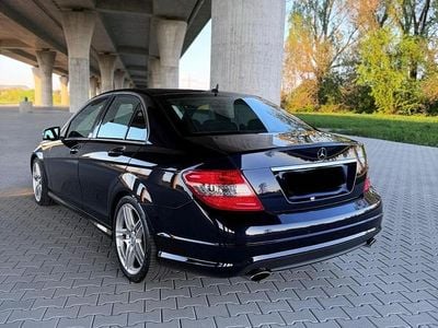 Brugt Mercedes C350 AMG 272 HK (200 kW) 2008 Blå Sedan