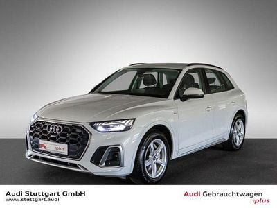 Gletscherweiß metallic Gebraucht 2024 Audi Q5 S-Line SUV | 38.930 € (Guter Preis)