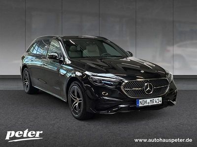 Metalliclack obsidianschwarz Gebraucht 2024 Mercedes E450 AMG Kombi | 81.840 € (Fairer Preis)