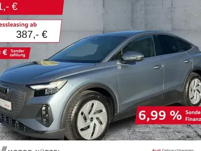 Brugt Audi Q4 Sportback e-tron Advanced 210 kW (286 HK) 2025 Blå SUV