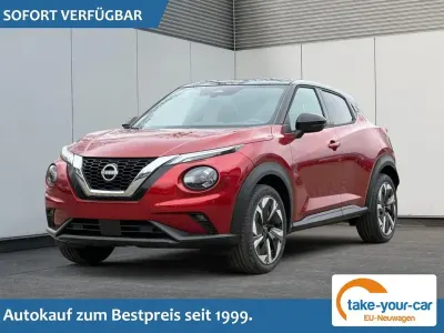 Neu Nissan Juke 360º 114 PS (83 kW) 2025 (2farblackierung: karosse.../rot) SUV
